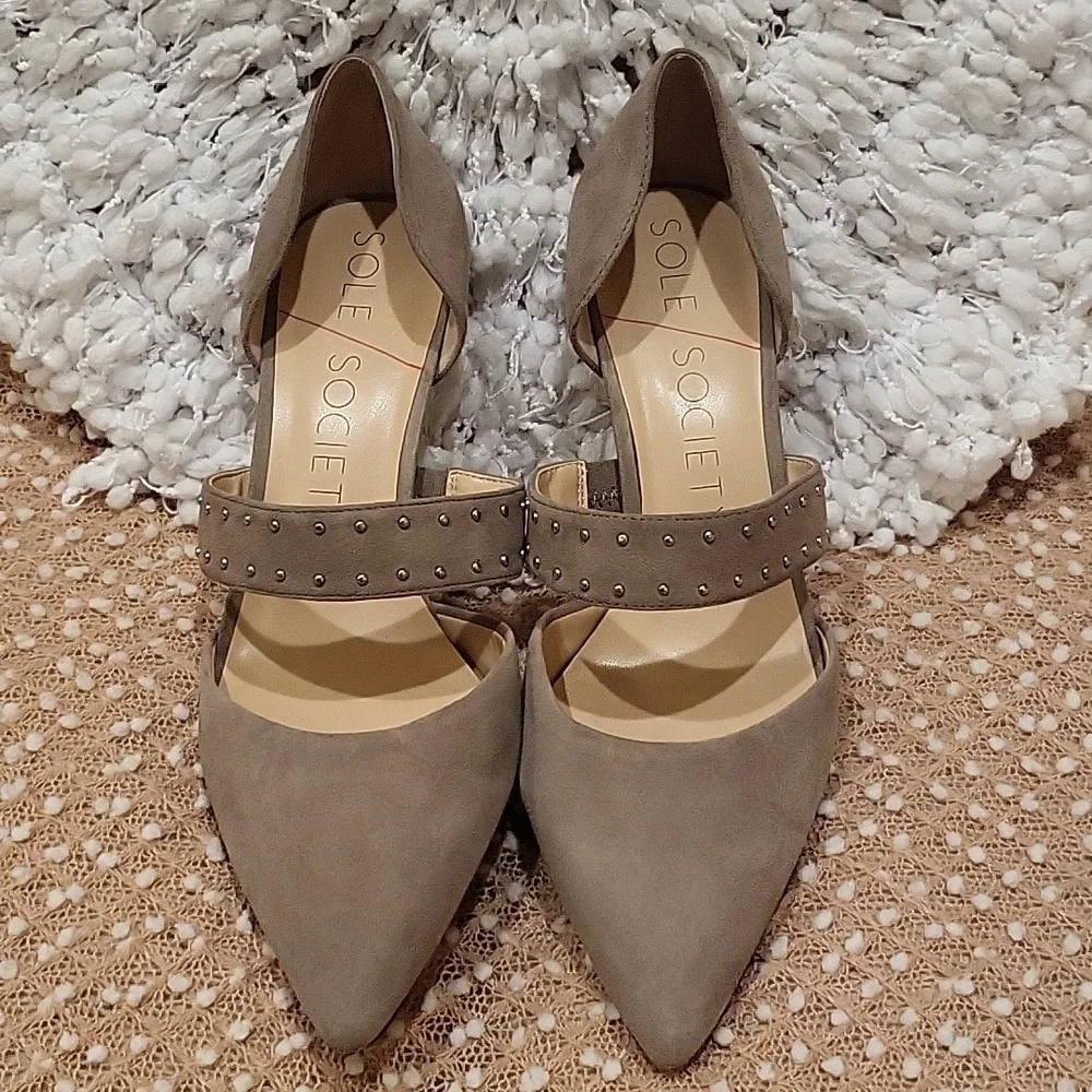 Sole Society Suede Heels - Picture 2 of 12
